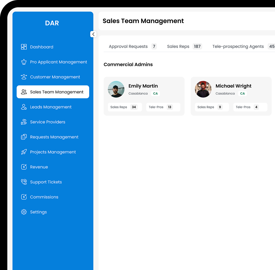 Super admin dashboard